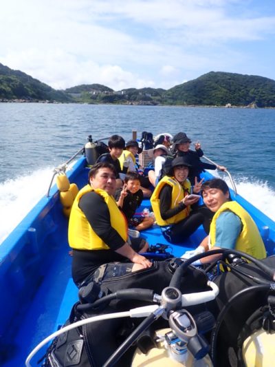 ボートシュノーケリング和歌山の海