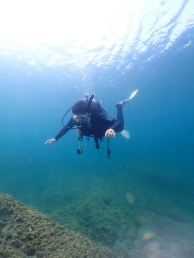 和歌山でボートダイビング