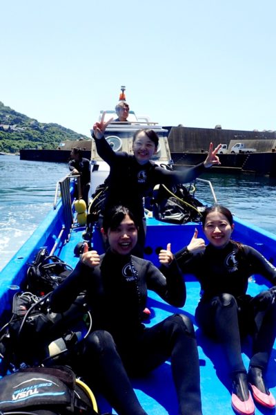 和歌山の海でリフレッシュダイビング