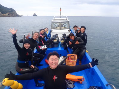 和歌山ボートダイビング