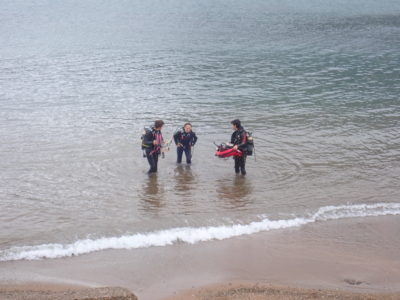 復習ダイビング