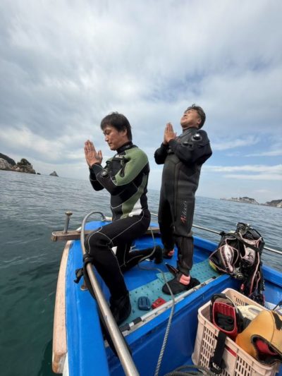 安全祈願ダイビング