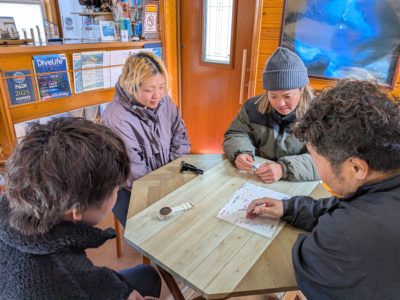 和歌山ダイビング、ブリーフィング