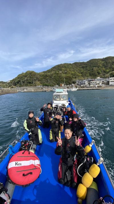 ボートダイビング和歌山